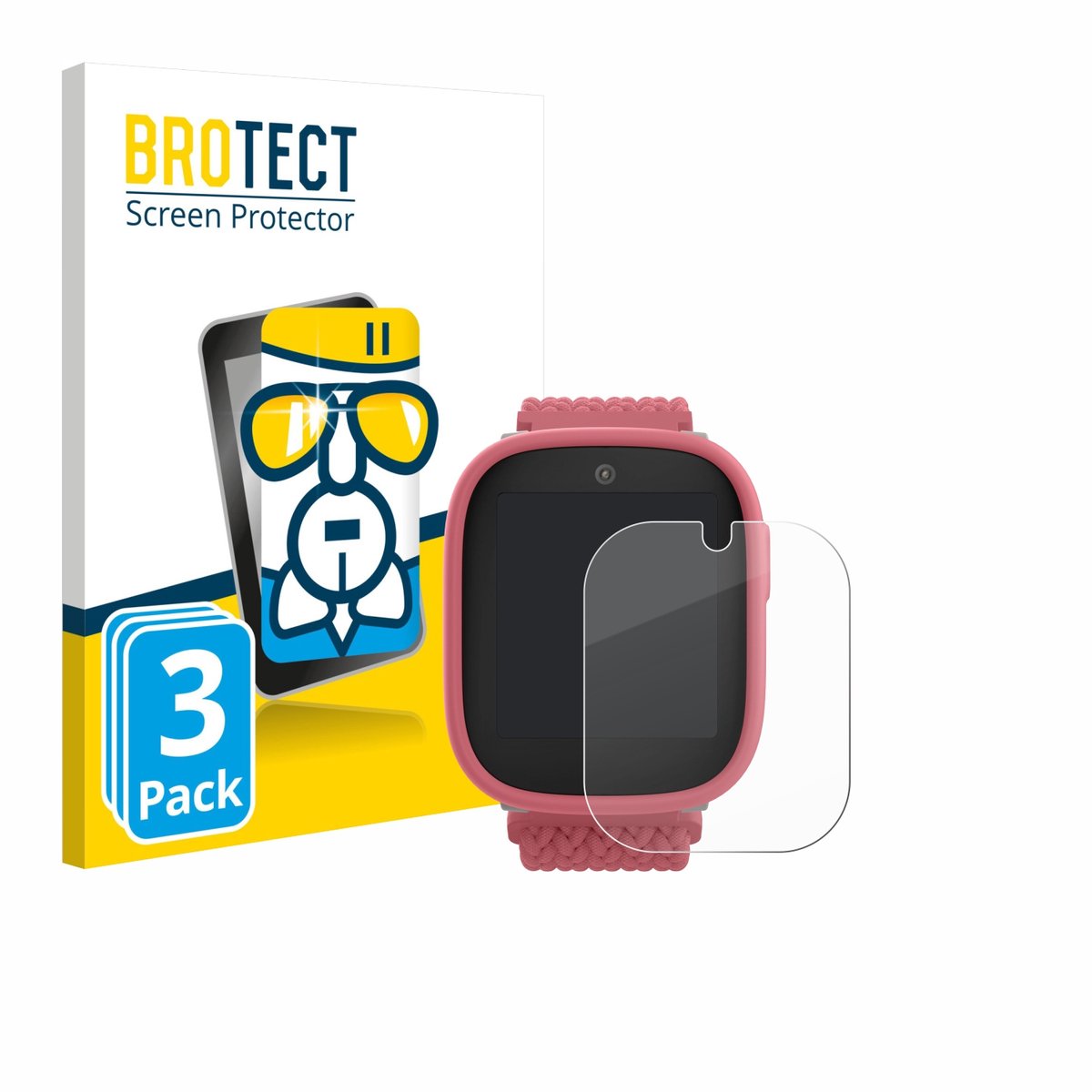 Screenprotector 3 Stuks voor Xplora X6 Play 2025 (2e generatie) Beschermglas transparant