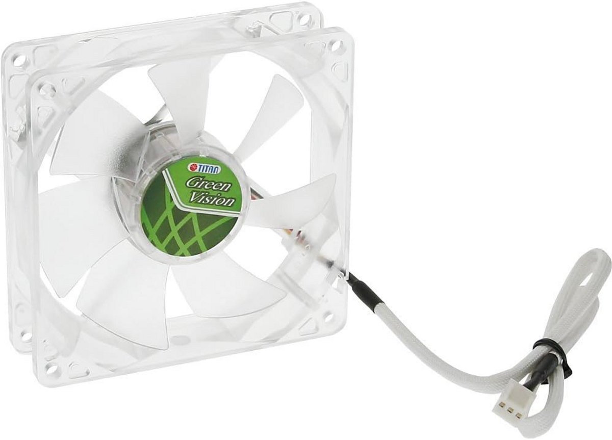 Stille Koelventilator 92x92x25mm voor PC Kast en Onderdelen - 12V DC