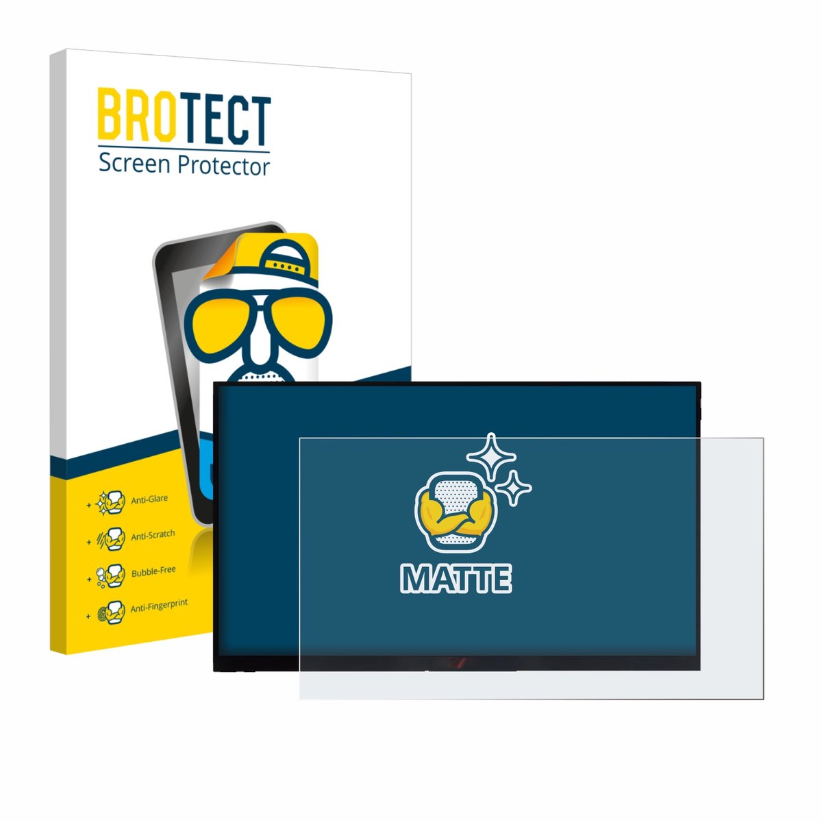 BROTECT - Screenprotector voor Verbatim PMT-15 - Folie Beschermfolie matte