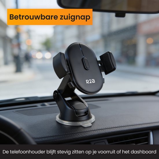 R2B GSM Houder Auto - Raam/Dashboard - Mobiel Houder Auto - Autohouder - Telefoonhouder Auto - Telefoonhouders Auto - Telefoon Houder - Auto Telefoonhouder - Phone Holder Car
