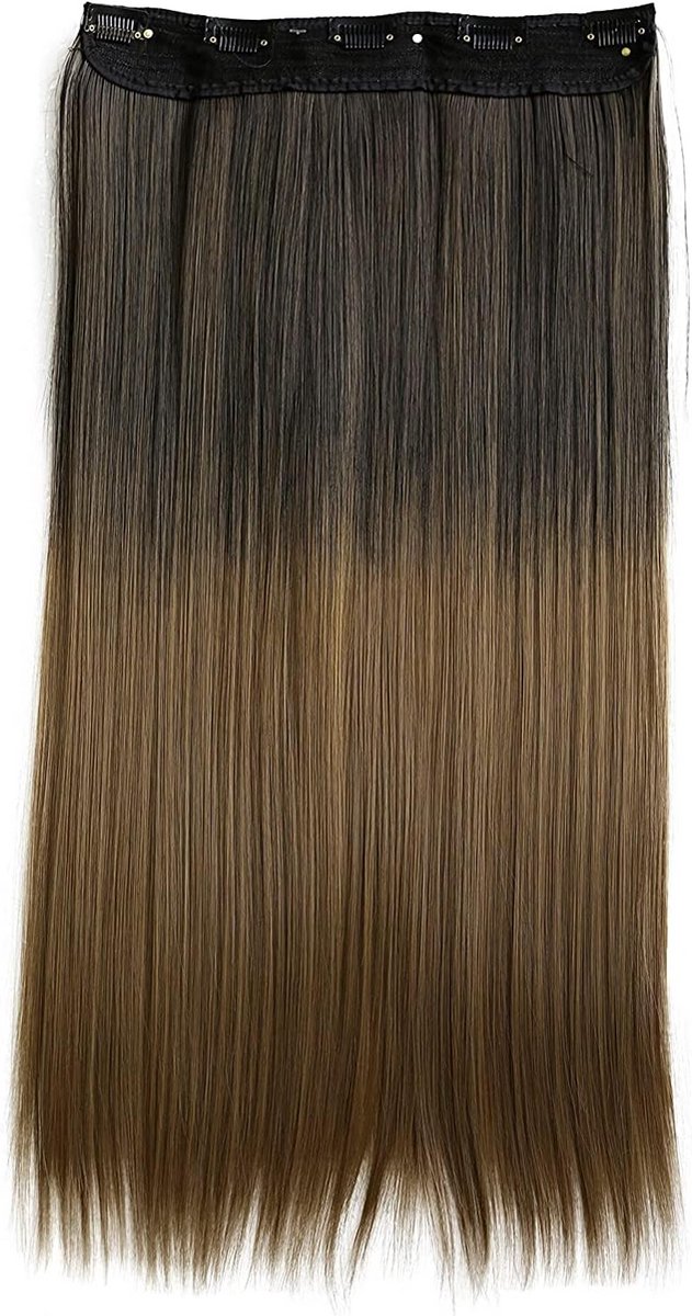 Clip-in Haarextensions Vlecht 60cm – Volume en Lengte met Clips