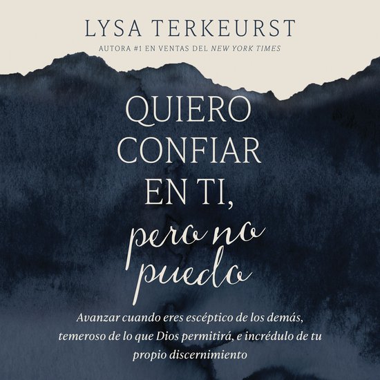 Quiero confiar en ti, pero no puedo - cover