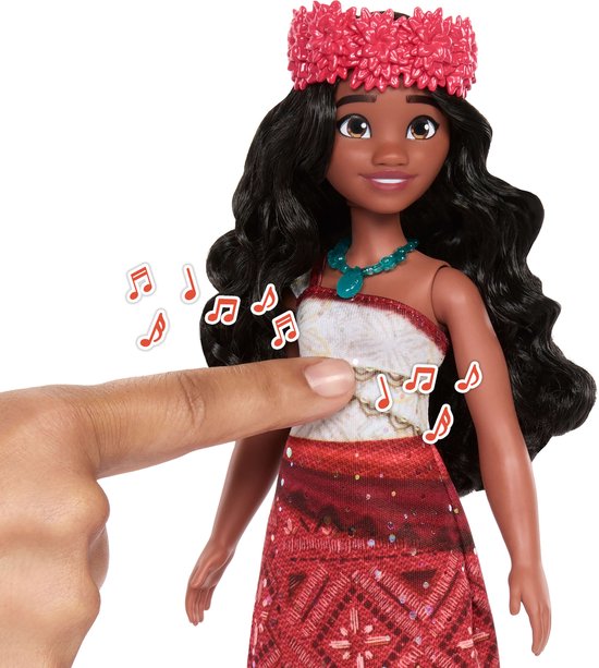 Mattel pop Moana 2 zingende pop met accessoires - speelgoed. — afbeelding 2