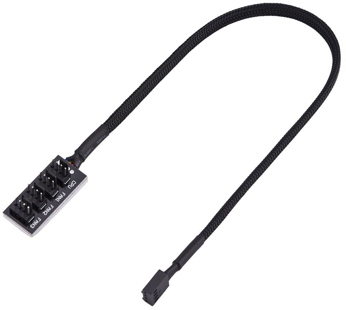 4-pins PWM PC Ventilator Splitter Kabel voor 3-pins en 4-pins CPU/Case Fans