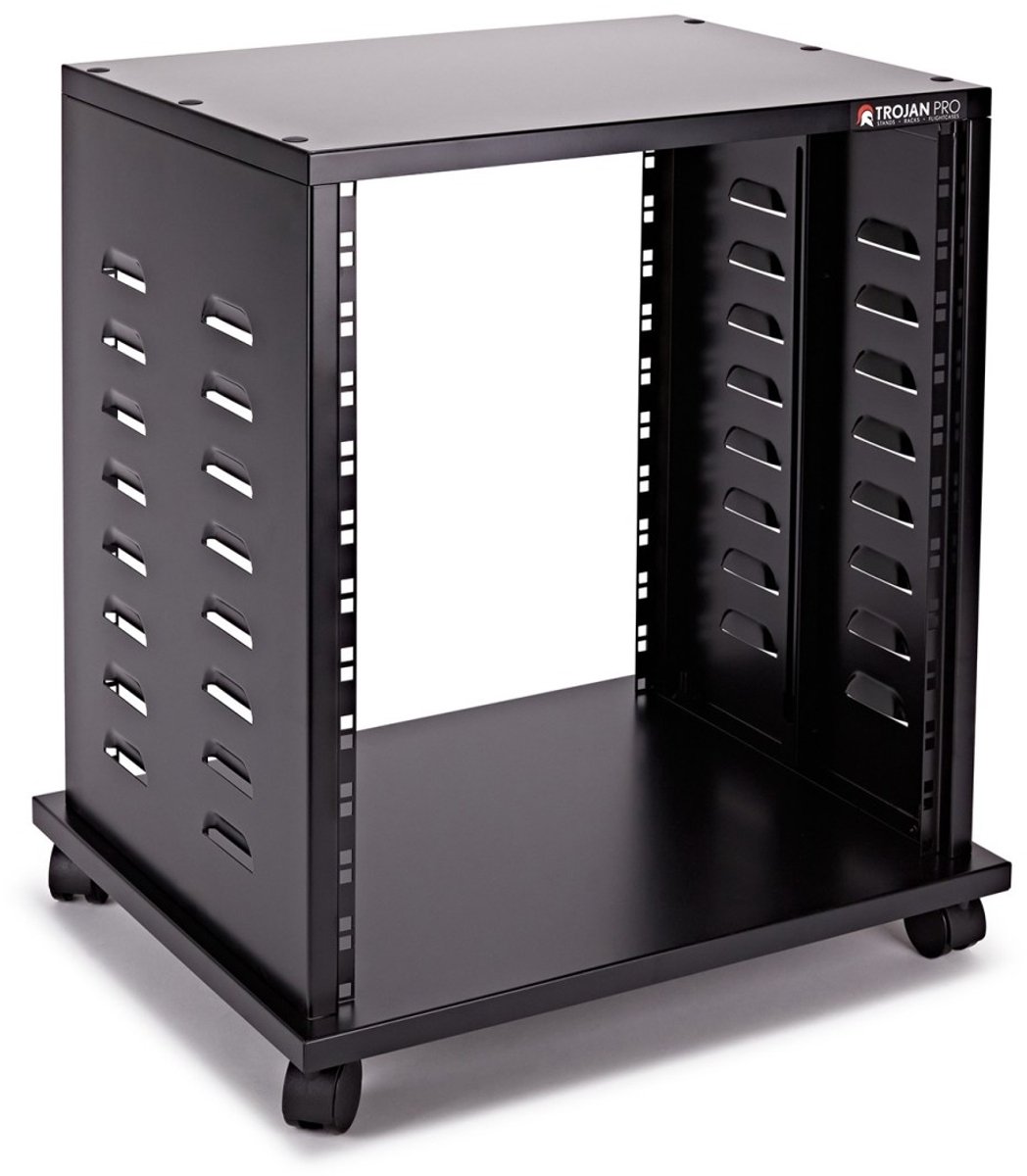 Trojan Pro 12U Wheeled Rack