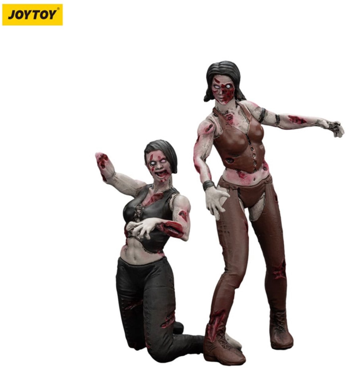 Joy Toy (CN) Zombie Dark Source Action Figuur 2-Pack Female wrestlers 8 cm Action Figuur