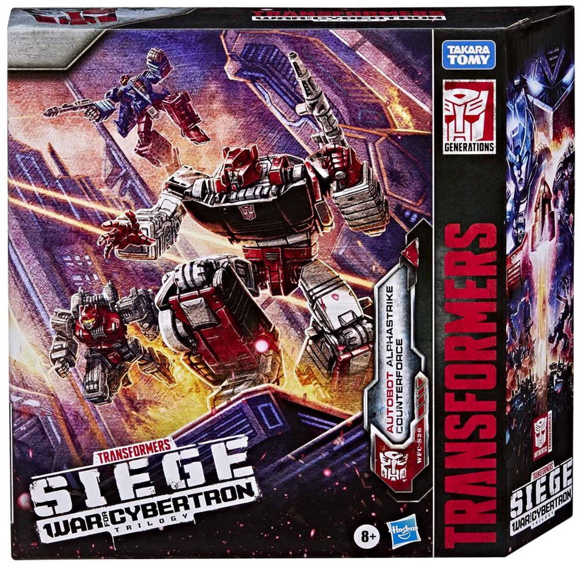 Hasbro Transformers wfc: siege autobot alphastrike counterforce 3-pack