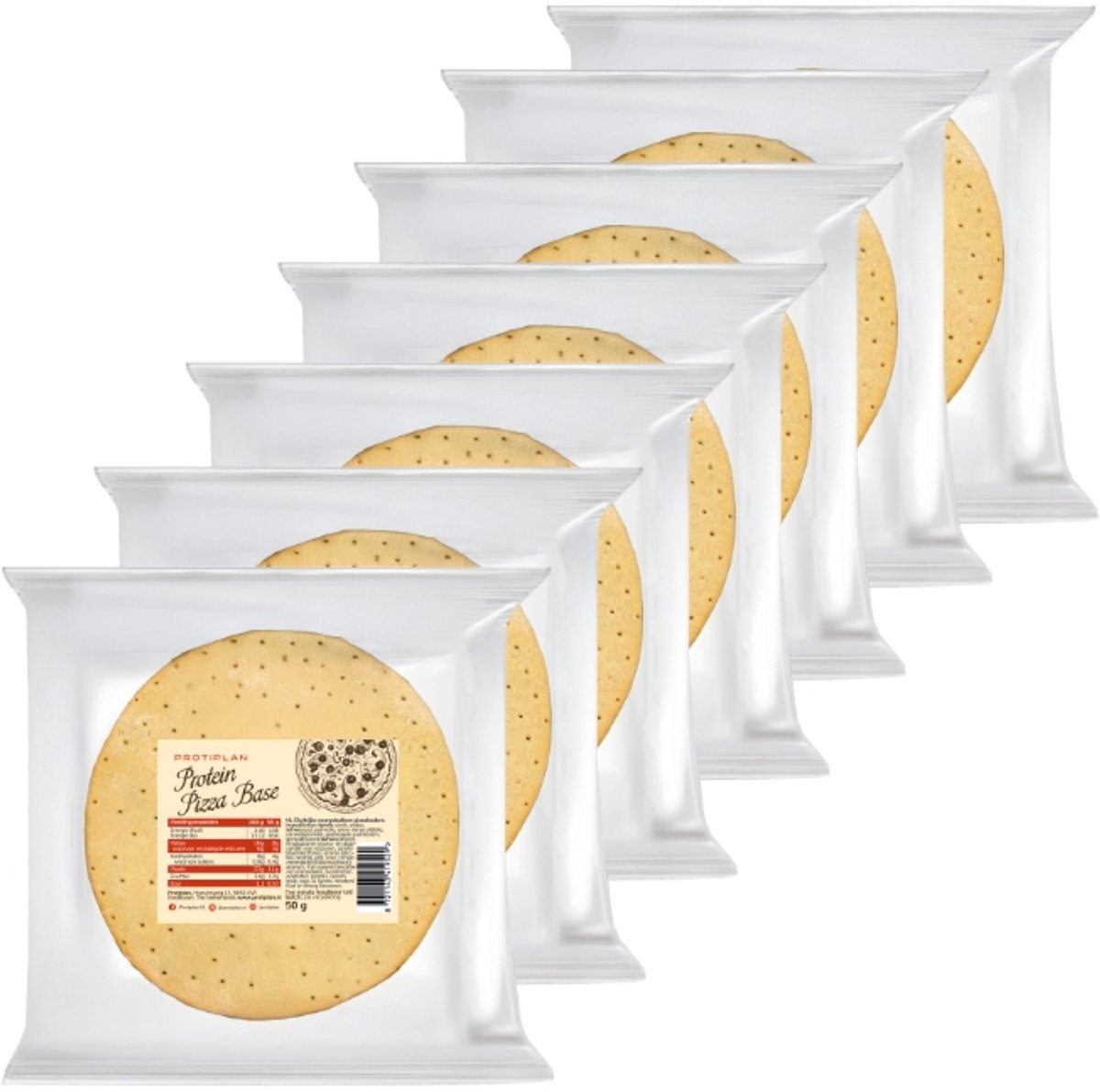 Protiplan - Proteine Pizza Base - Low Carb - Eiwitrijk - Dieet - Maaltijden