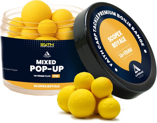 Faith A-Prime Boilie combi deal Scopex Royale - Boilies - Karpervissen - Karper aas - Pop ups - Liquid bait Smoke van Merkloos — afbeelding 3