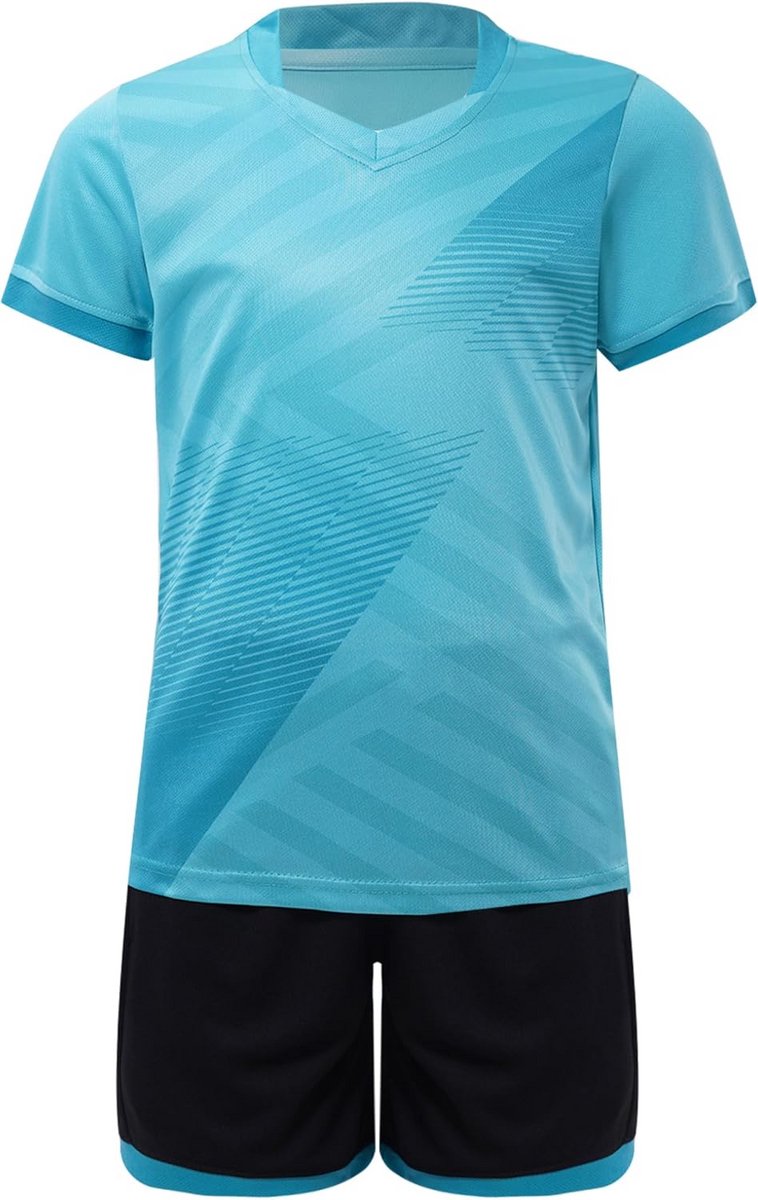Kinderset Jongens Zomer Trainingspak Korte Mouw Shirt met Shorts Sportkleding 2-Delig