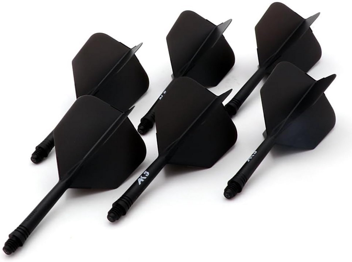 Dartpijlen Assortiment: Set van 6 Geïntegreerde Shafts en Flights