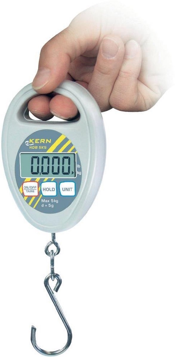 Digitale Hangkussenweegschaal met Max. 5kg Capaciteit en 5g Nauwkeurigheid