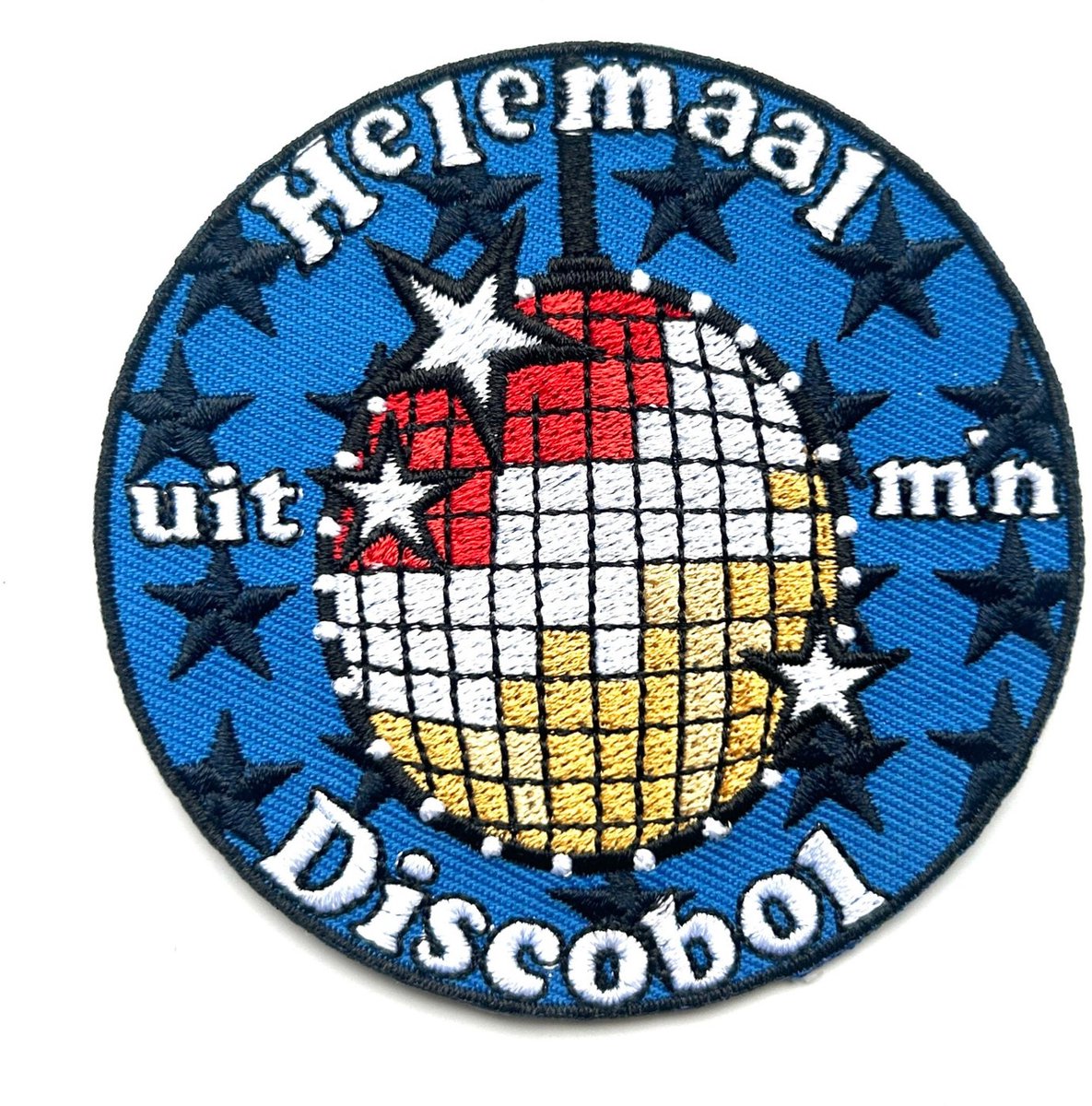 Oeteldonk embleem - Helemaal uit mijn discobol