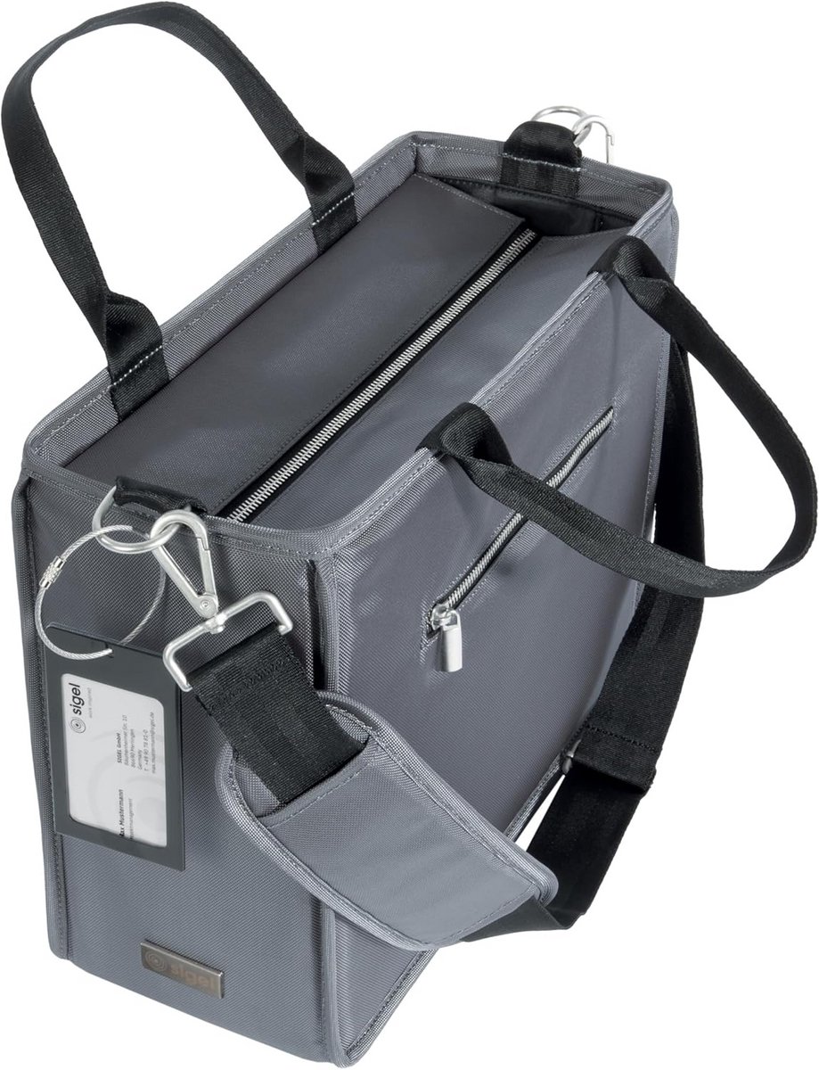 Premium Bureaubag Organizer voor Thuiswerken en Mobiel Kantoor Geschikt voor Laptops tot 15,4 inch
