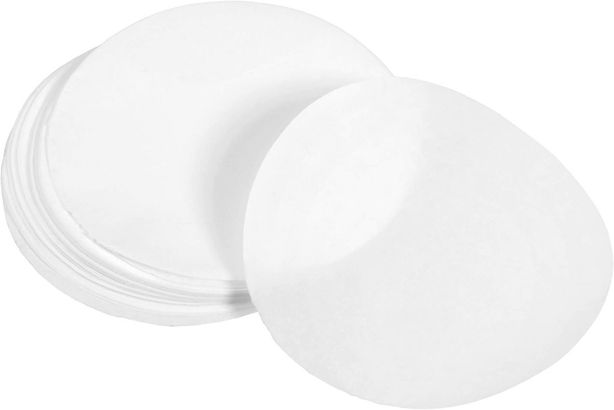 Rond Bakpapier voor Hamburgerpers 1000 stuks - Patty Scheiders 6,5 cm