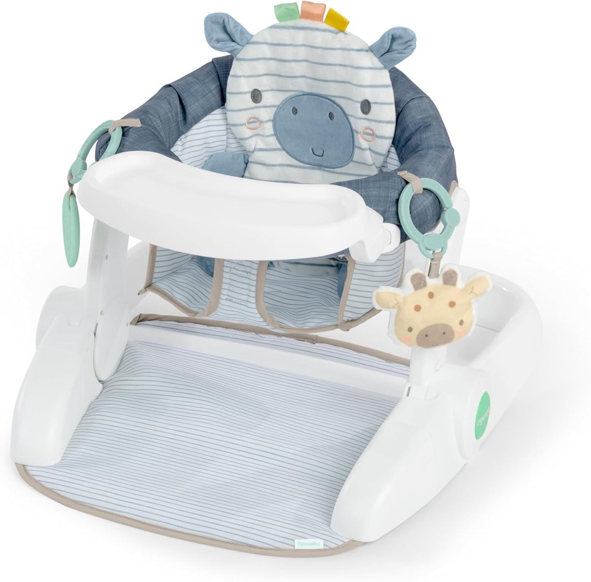 Baby Vloerstoel - Zitje Baby - Leren Zitten - Groeit Mee Met Baby - 44 x 51 x 33 cm