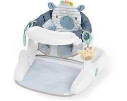 Baby Vloerstoel - Zitje Baby - Leren Zitten - Groeit Mee Met Baby - 44 x 51 x 33 cm