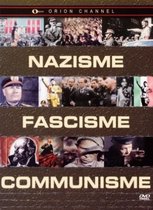 DVD hoes met opgestapelde beelden van historische figuren en de tekst NAZISME, FASCISME, COMMUNISME.