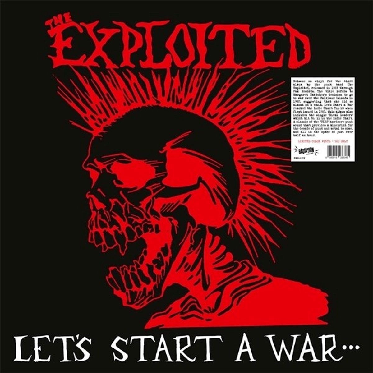 Exploited - Let's Start A War... Said Maggie One Day (LP)