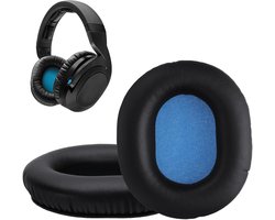 kwmobile 2x oorkussens geschikt voor Sennheiser HD8 / HD8 DJ / HD6 MIX - Earpads voor koptelefoon in zwart