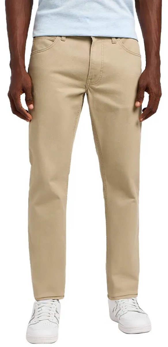 Lee Daren Fly Regular Fit Spijkerbroek 31 32 Man Khaki