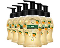 Palmolive - Handzeep Luxury Foam Jasmine Orange Blossom - 6 x 250 ml - Voordeelverpakking