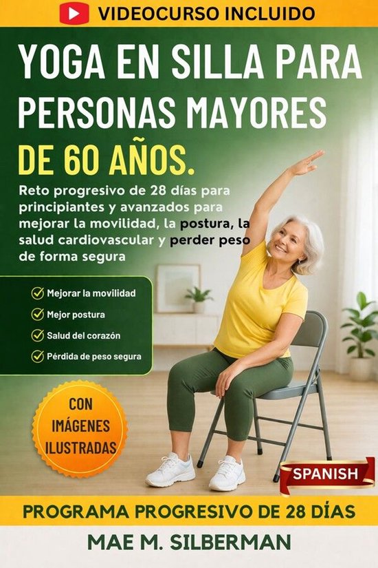 Yoga En Silla Para Personas Mayores De 60 Años - cover