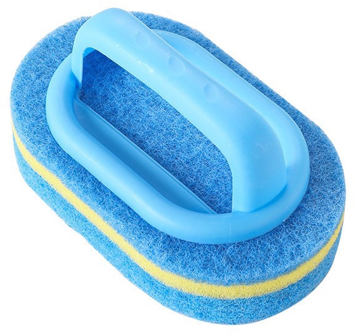 Cuhostki Schoonmaakborstel Blauw - Spons Materiaal - Handig Voor Thuis Schoonmaken