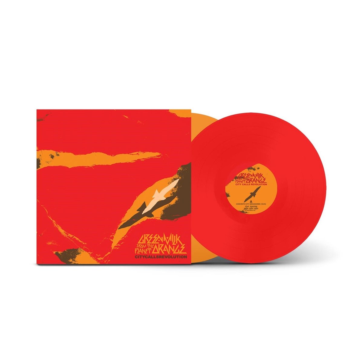 Green Milk From The Planet Orange - City Calls Revolution (2 LP) (Coloured Vinyl)