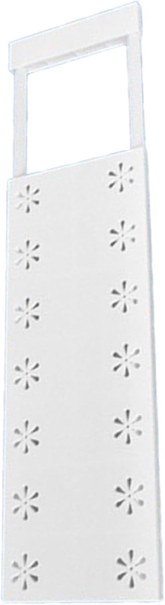 Kast plank - Opbergrek Divider - Ruimte organiseren - Zonder boren - 32-48 cm - Zwart