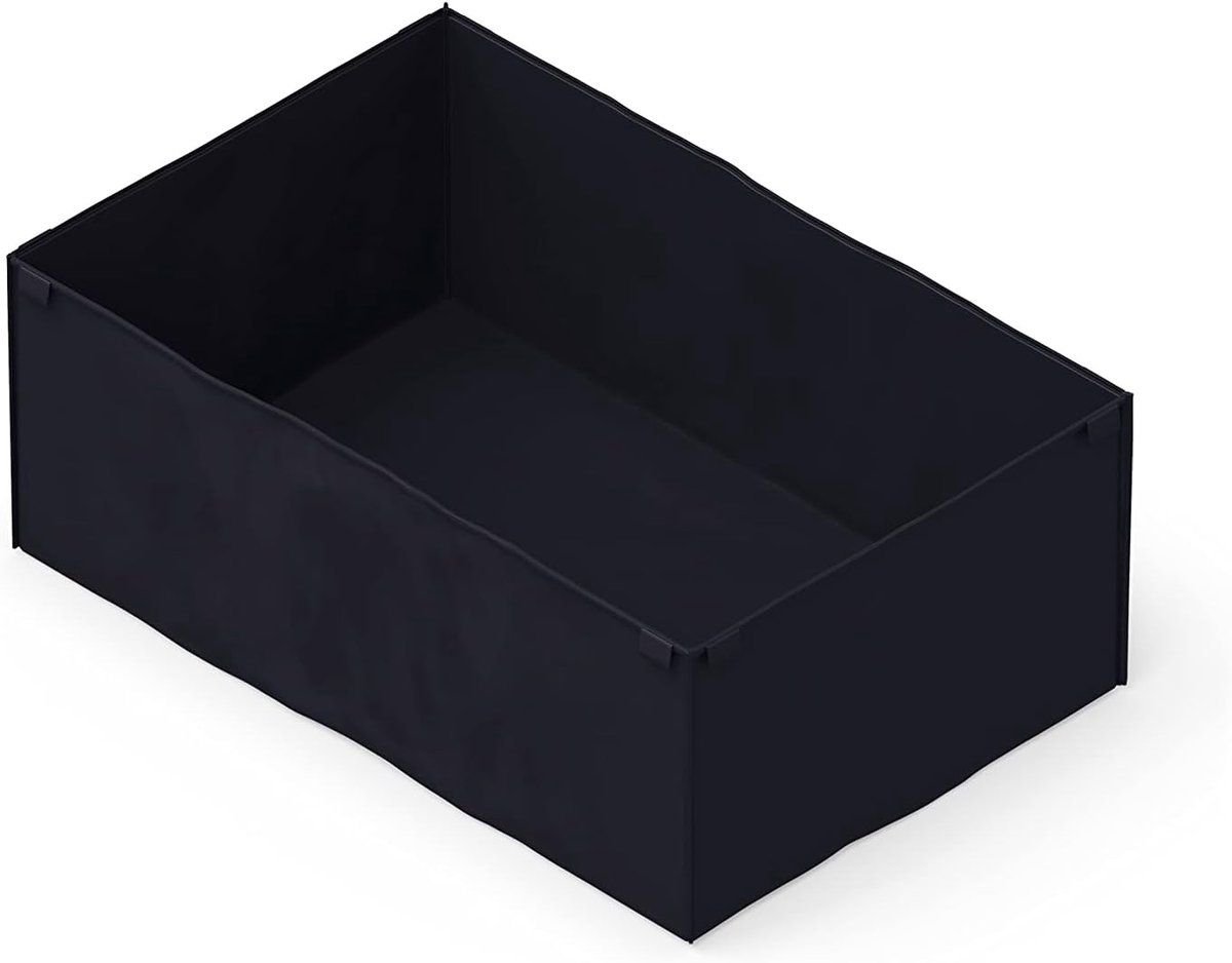 Waterdoorlatend Onkruiddoek 120x80 cm voor Verhoogd Bloembed - Scheurbestendig en UV-bestendig Onkruidvlies