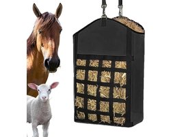 Hooizakken voor paarden - Slow Feed-hooizakken voor geiten, schapen en ezels - Hooi- en voerzakken van hoogwaardig Oxford-materiaal