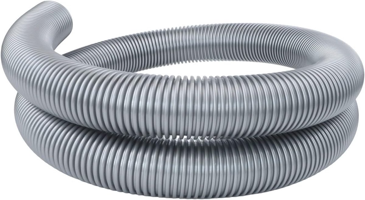 Flexibele stofzuigerslang met schroefdraadaansluiting - 50 mm binnendiameter - geschikt voor diverse reinigingstaken - 4 m lengte
