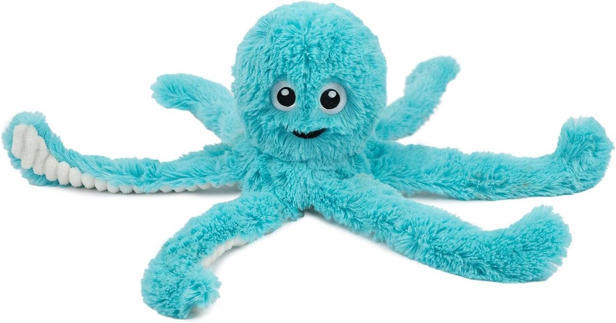 Pluche Hondenspeeltje Octopus met Krokant Geluid voor Interactief Spel en Vermaak