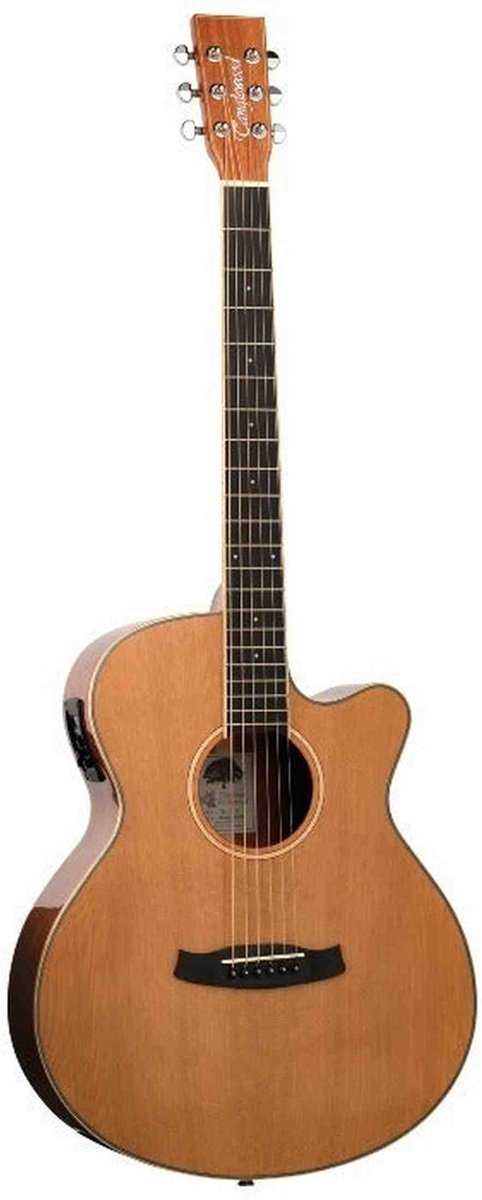 Tanglewood Winterleaf TW4 CE NA Super Folk Cutaway Elektro-Akoestische Gitaar Solid Cedar Natural Satin