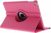 Tablet Hoes Geschikt voor iPad 6e generatie (2018) / iPad 2017 (5e generatie) - 360° Draaibare Bookcase - Roze /Fuchsia