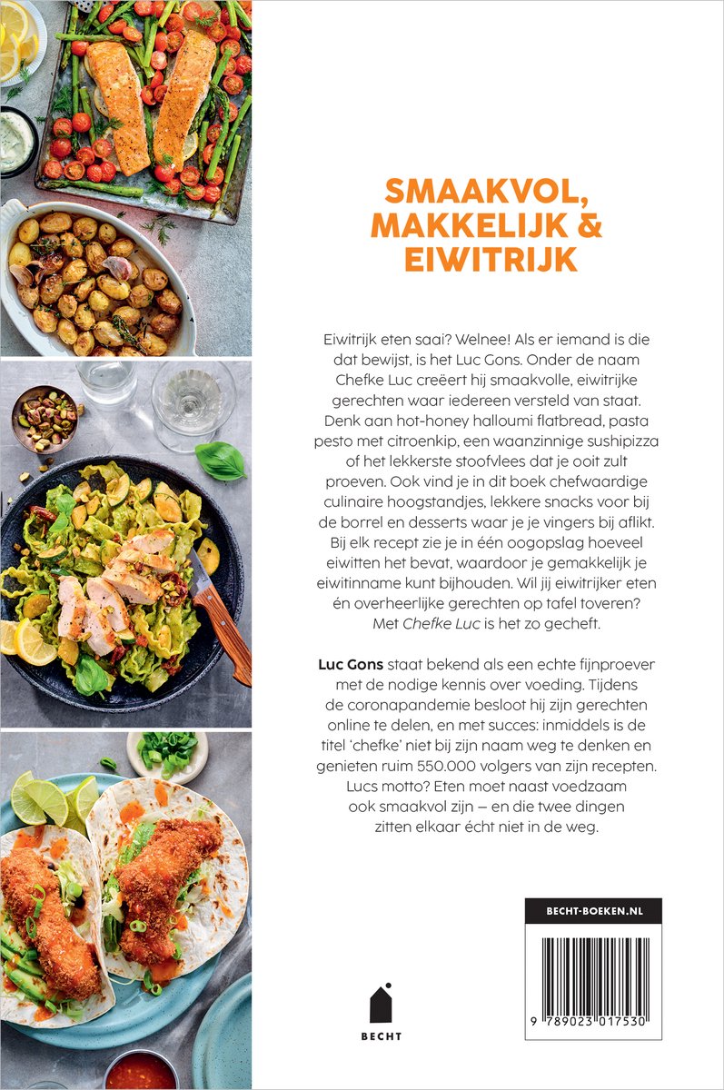 Chefke Luc - back cover