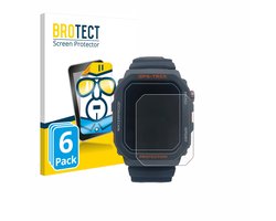 BROTECT - Screenprotector voor Banlvs Smartwatch 1.73" - Folie Beschermfolie transparant 6 Stuks