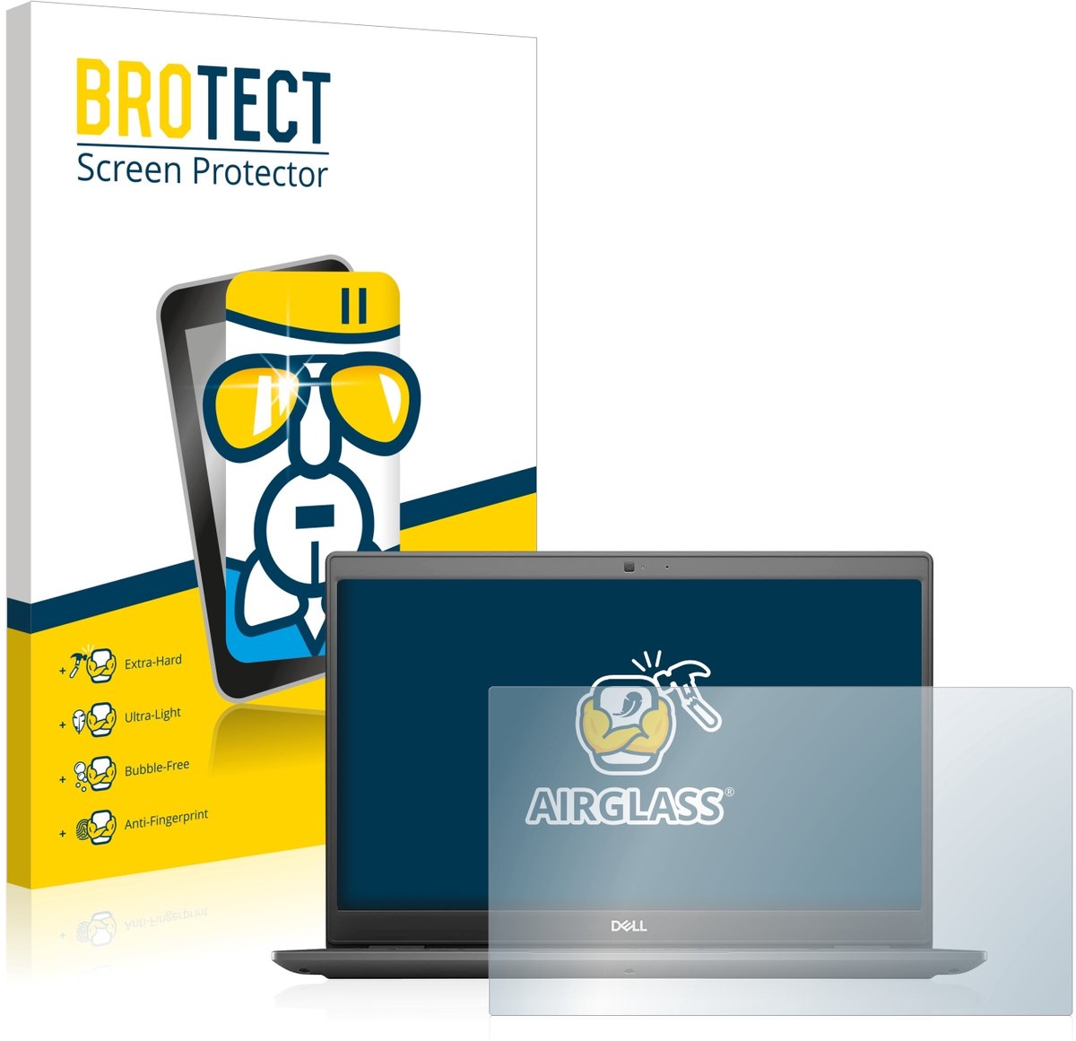 Screenprotector voor Dell Latitude 3510 Beschermglas transparant