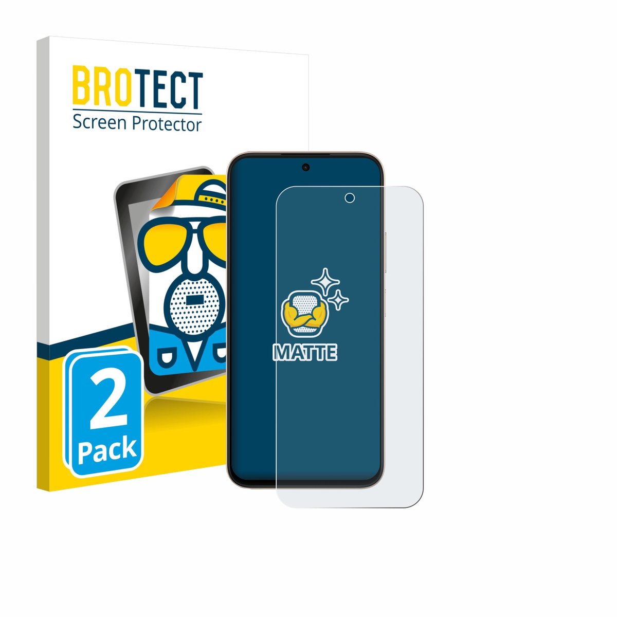 BROTECT - Screenprotector voor Oppo A6t - Folie Beschermfolie matte 2 Stuks