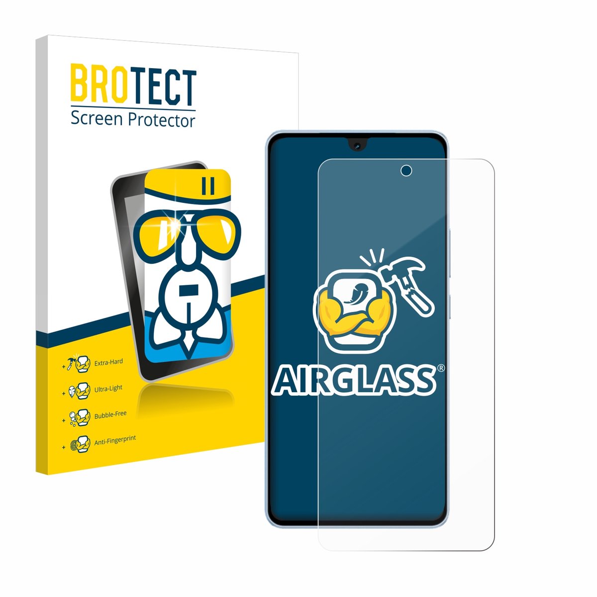 Screenprotector voor Vivo iQOO Neo 9 Pro Beschermglas transparant