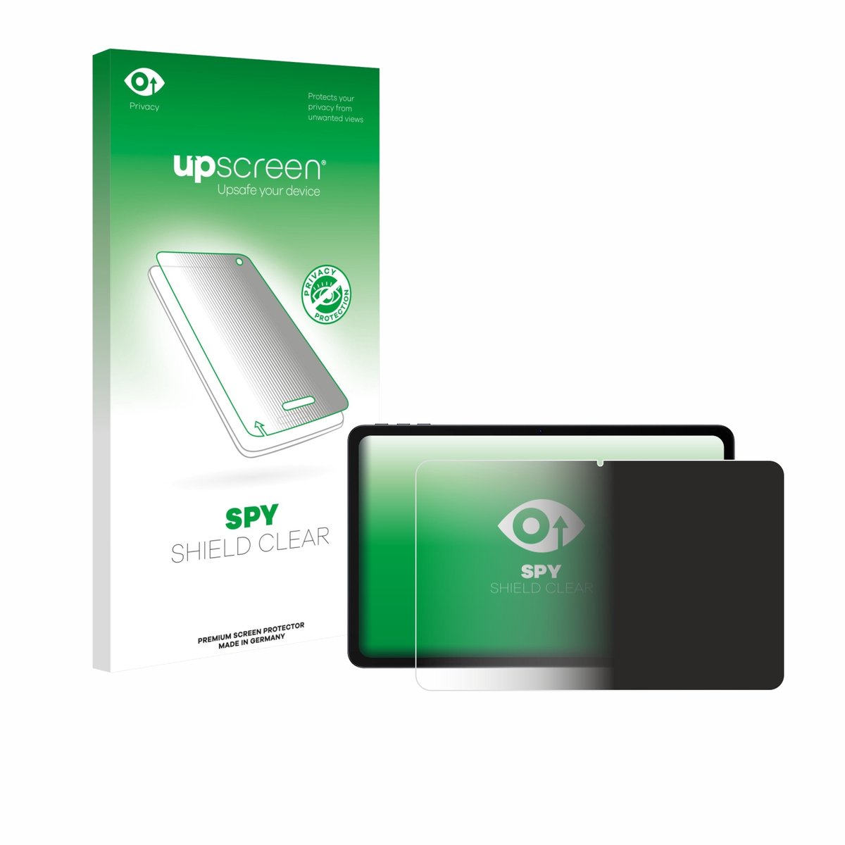 upscreen - privacy screenprotector voor Doogee U12 - Folie Beschermfolie Blauwlichtfilter