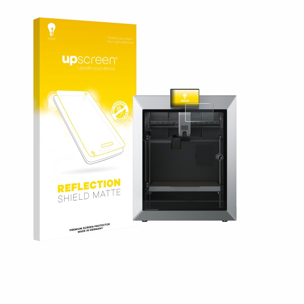 upscreen - Screenprotector voor Qidi Tech Q2 - Folie Beschermfolie anti glare matte