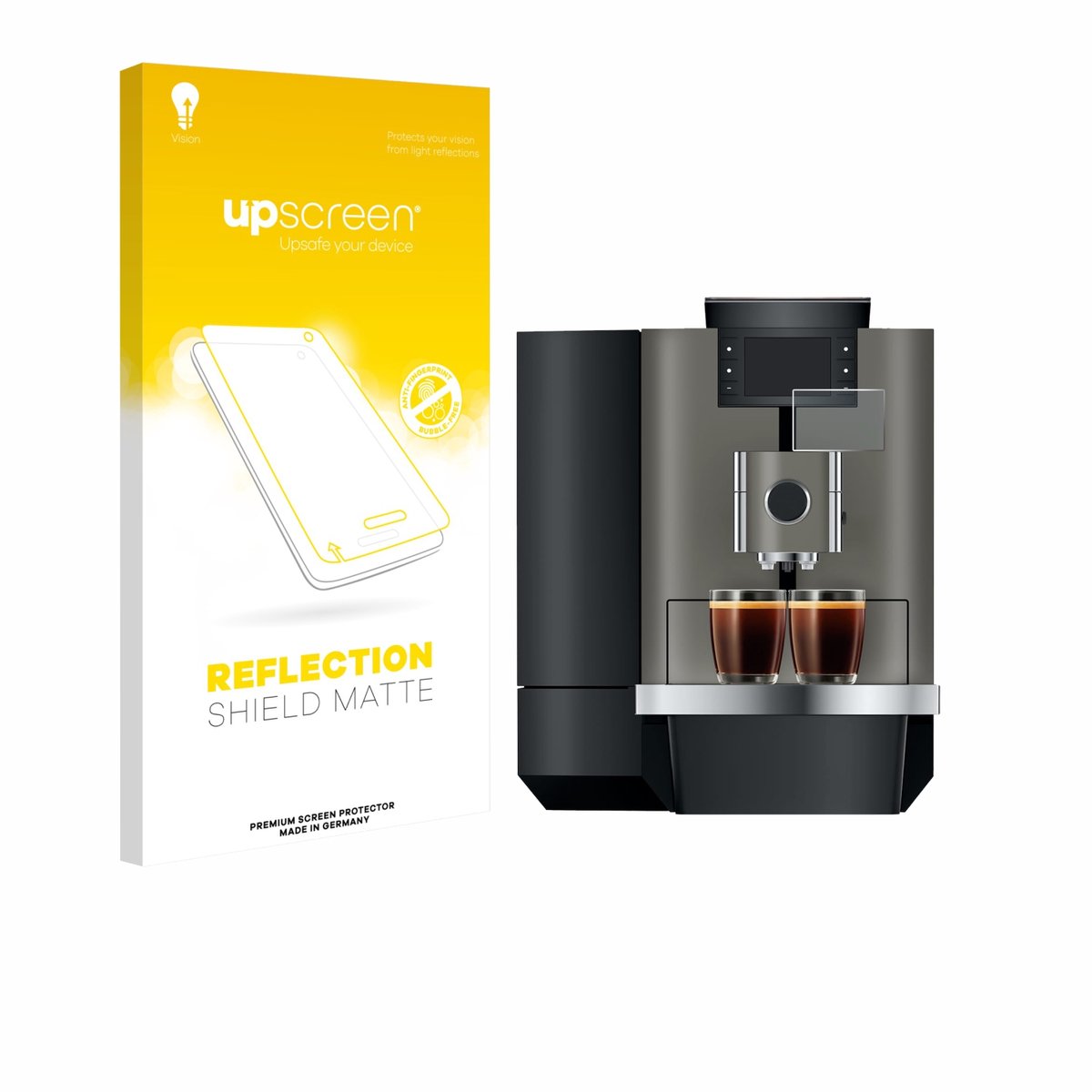upscreen - Screenprotector voor Jura X10 - Folie Beschermfolie anti glare matte