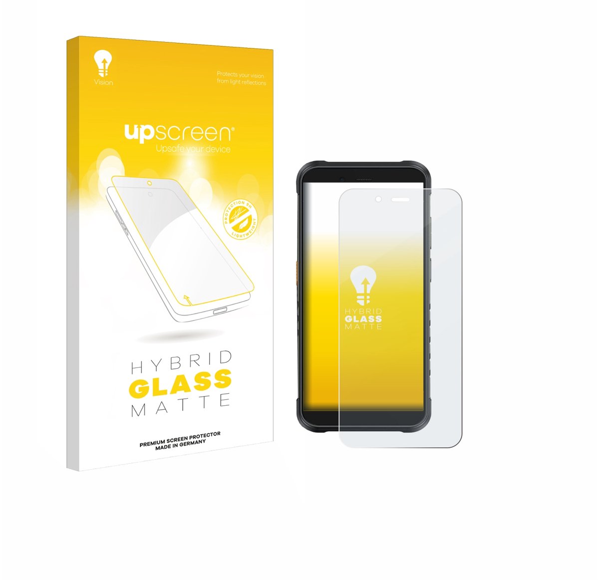 upscreen - Screenprotector voor Ulefone RugKing - Folie Beschermfolie Beschermglas matte