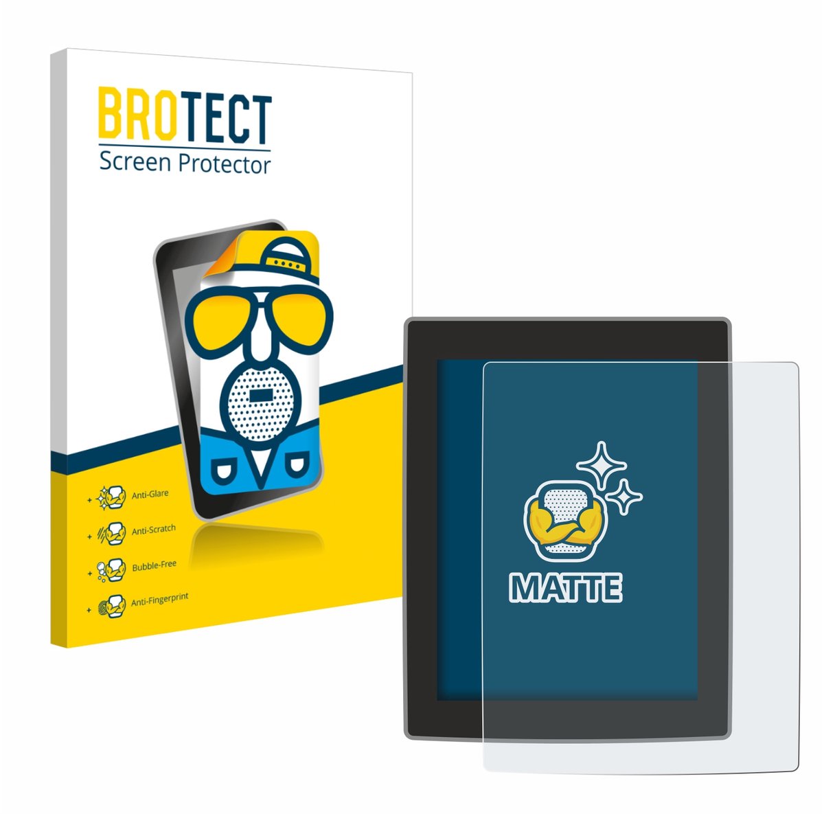 BROTECT - Screenprotector voor Volvo XC90 11.2" - Folie Beschermfolie matte