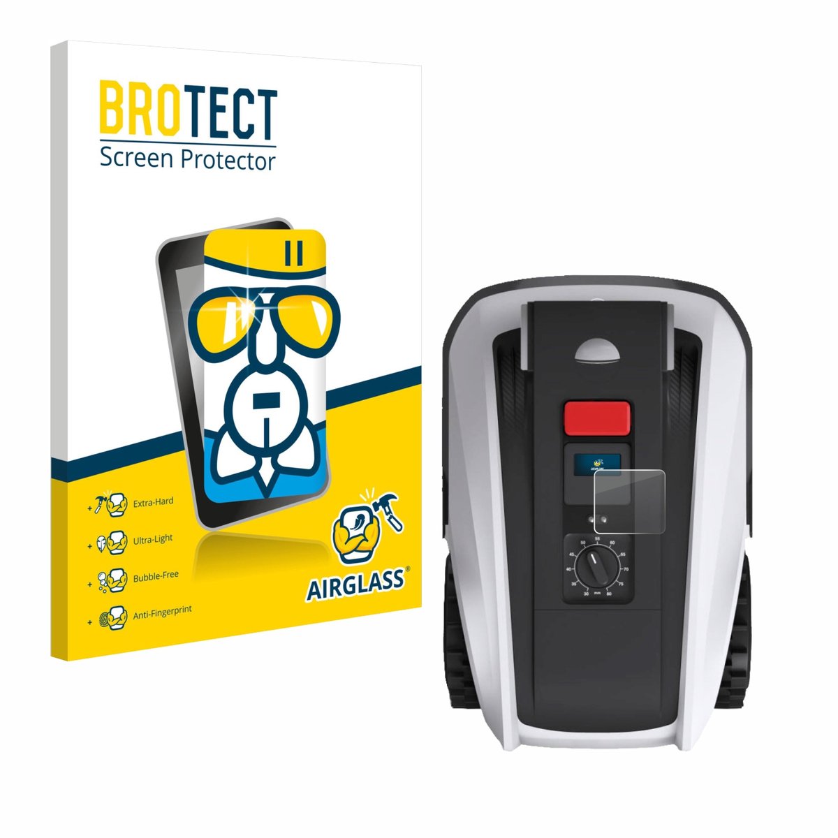 Screenprotector voor Ecovacs Goat O800 RTK Beschermglas transparant