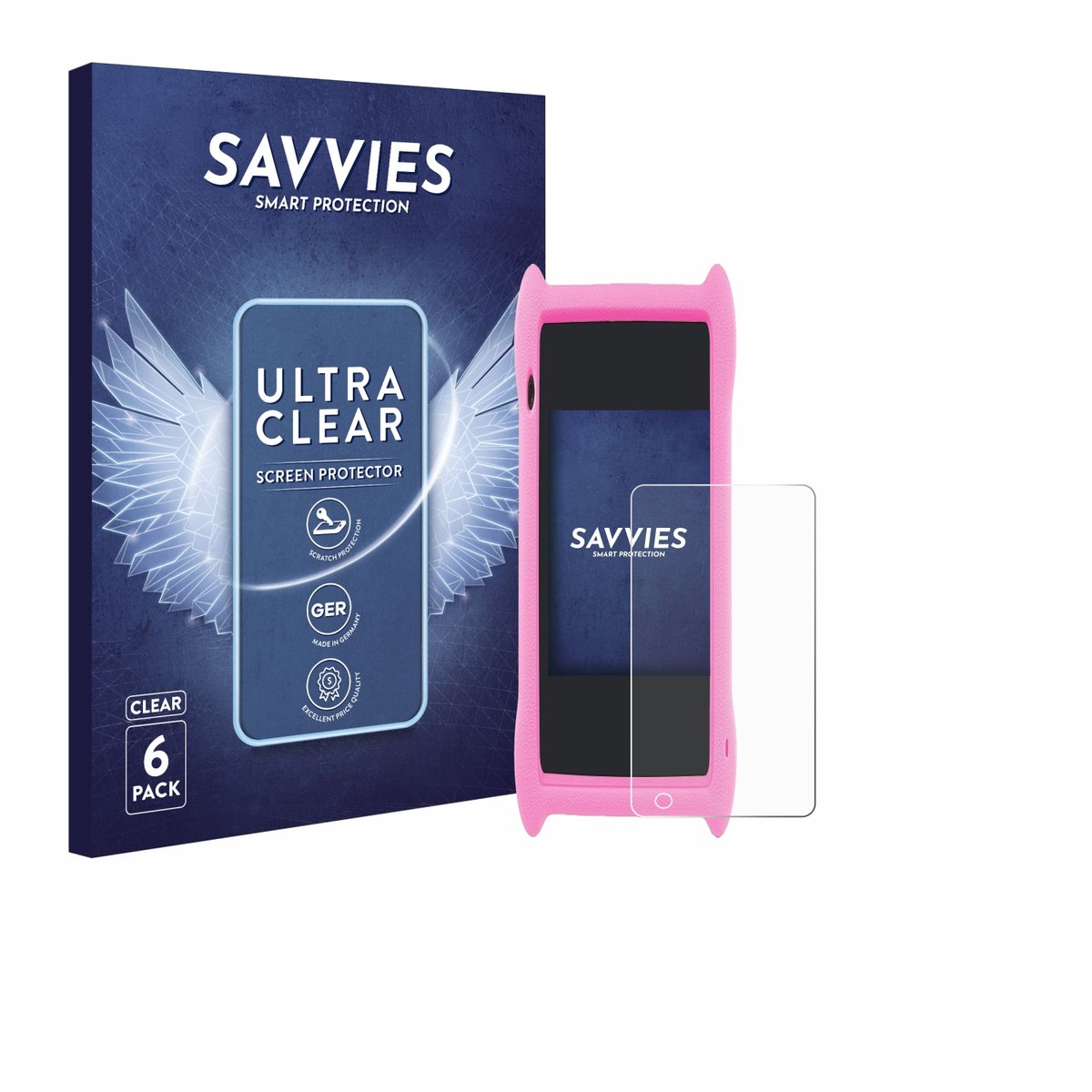Savvies - Screenprotector voor Wainyok K7 7" - Folie Beschermfolie transparant 6 Stuks