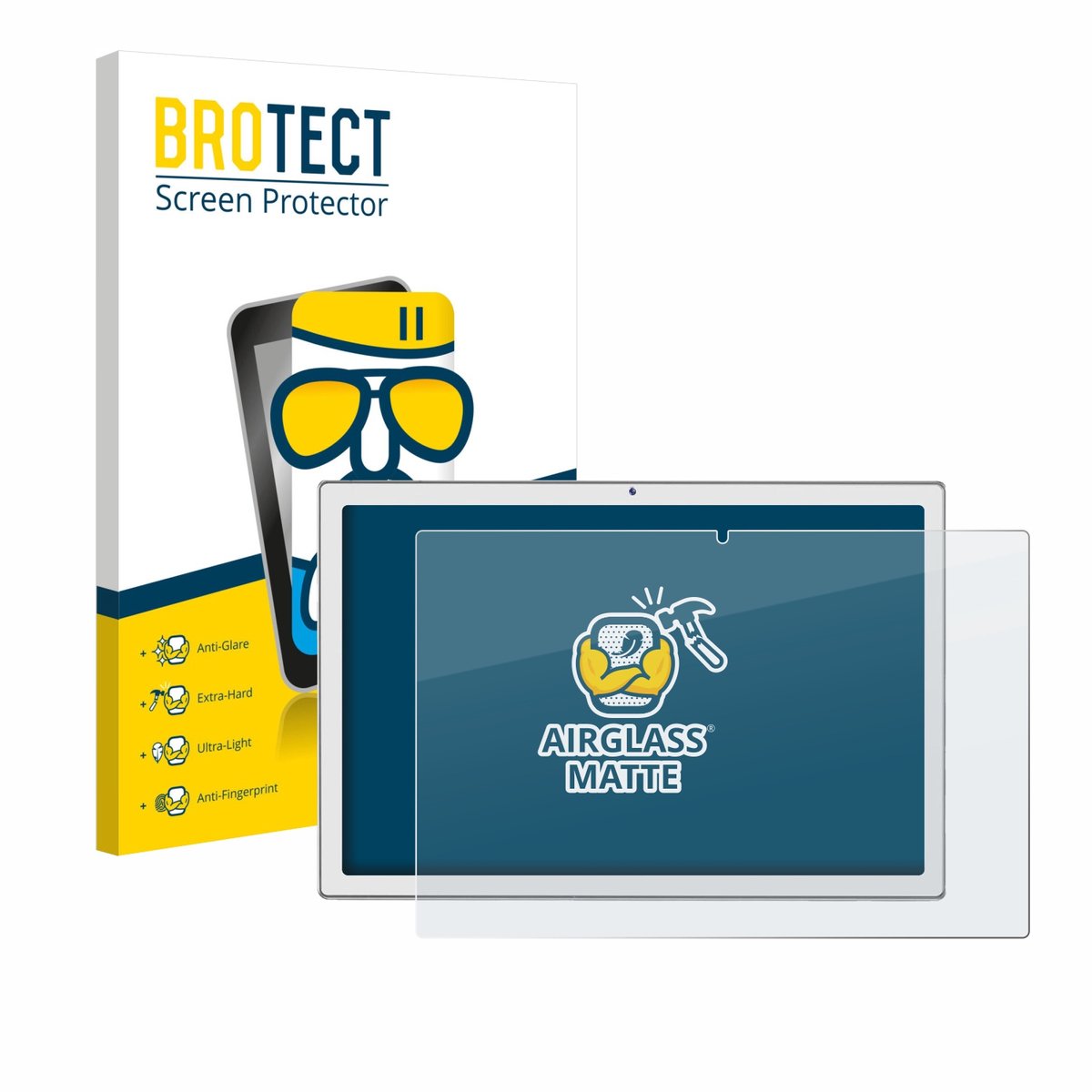 BROTECT - Screenprotector voor KADYBE D105 10.1" - Folie Beschermfolie Beschermglas matte