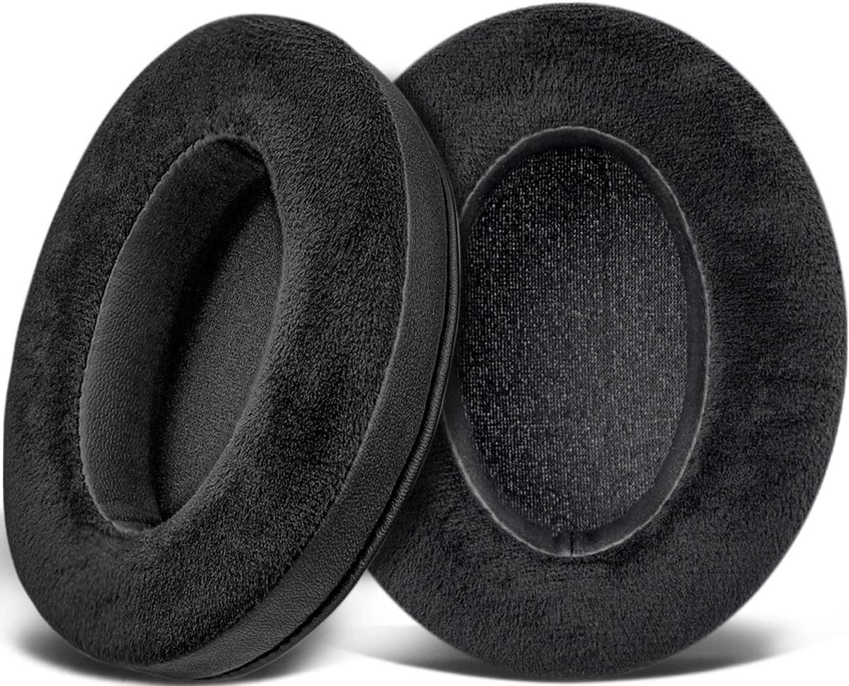 Velours oorkussens vervanging voor over-ear koptelefoons - comfortabel en duurzaam